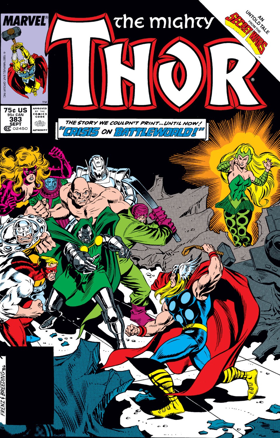 Read online Thor (1966) comic -  Issue #383 - 1