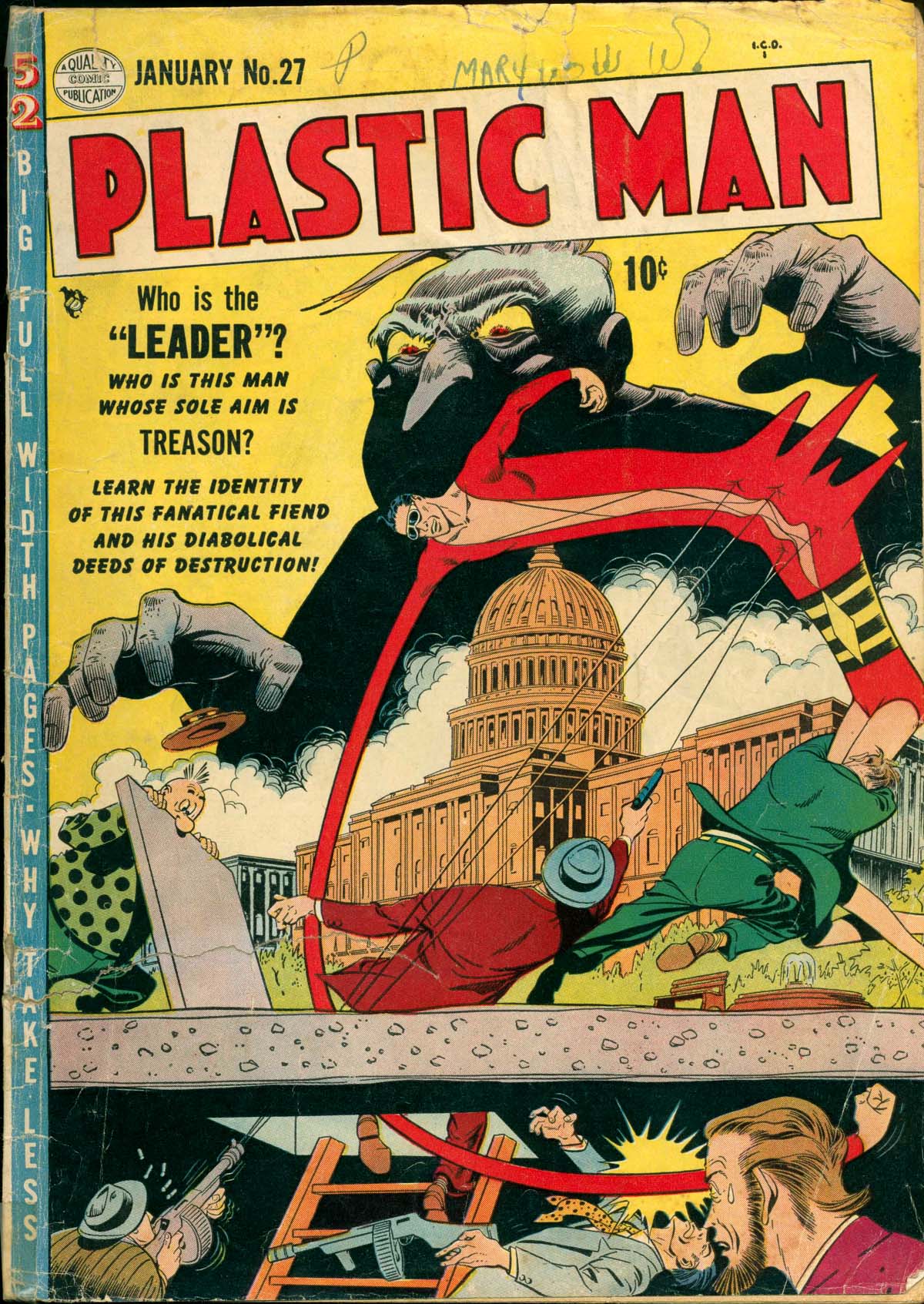 Read online Plastic Man (1943) comic -  Issue #27 - 1
