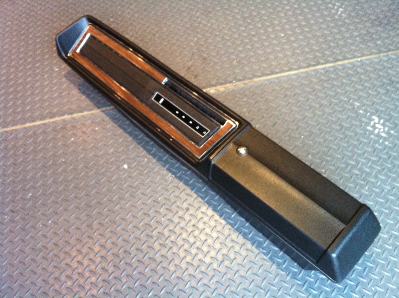 Just Dashes Production Center 1973 Riviera Center Console Restoration