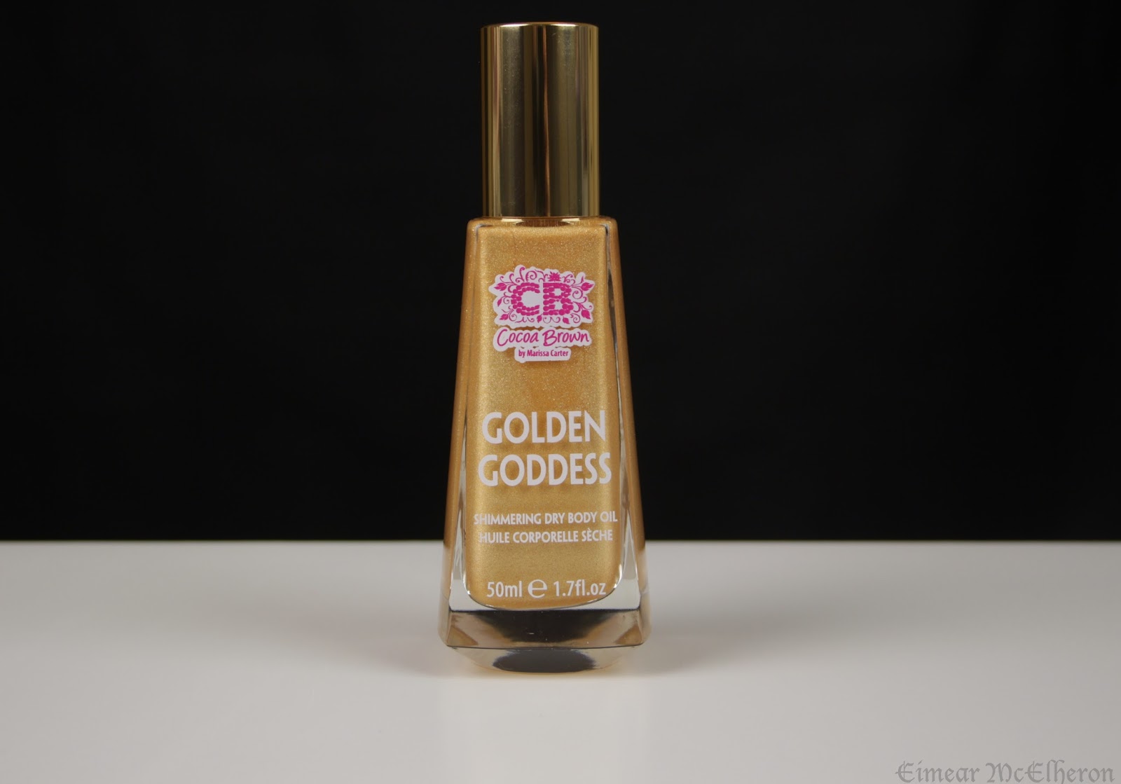 Eimear McElheron Cocoa Brown Golden Goddess Shimmering Dry Oil Review
