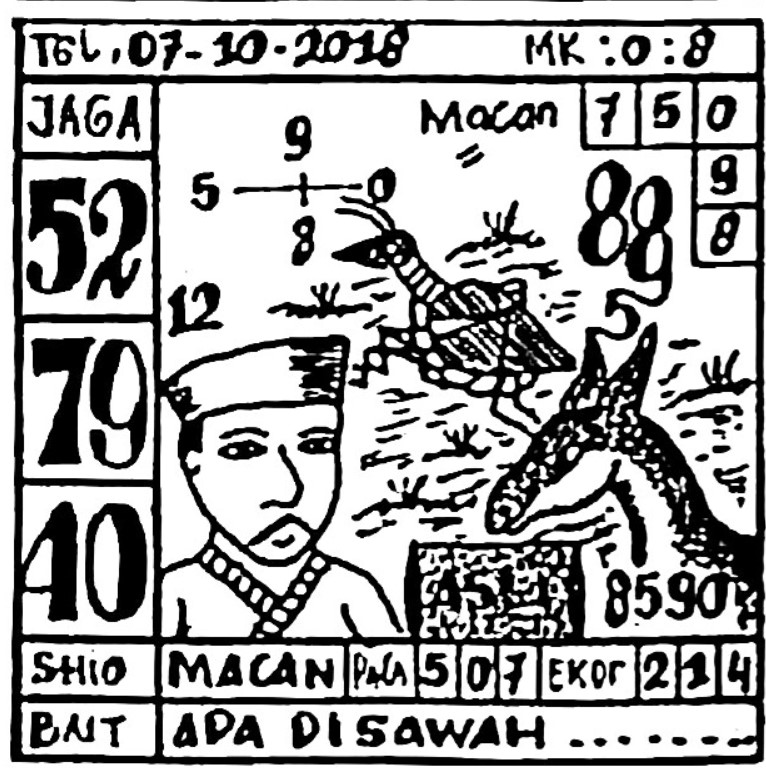 Code Syair Harian Lengkap Sgp Minggu 7 Oktober 2018 - Gosyair Sedia Kode Syair  Sgp Ada Kode Syair Hk