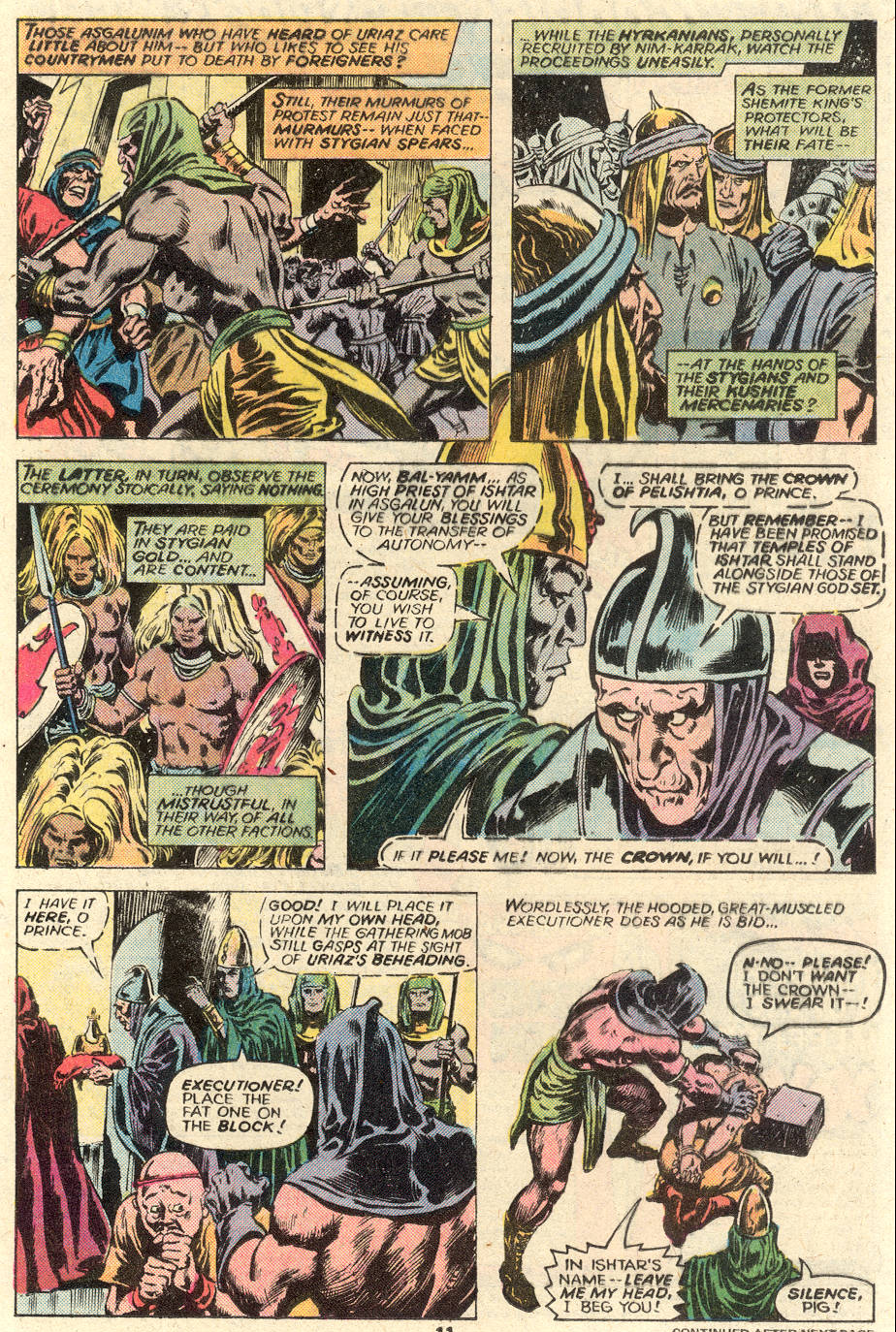 Conan the Barbarian (1970) Issue #93 #105 - English 9