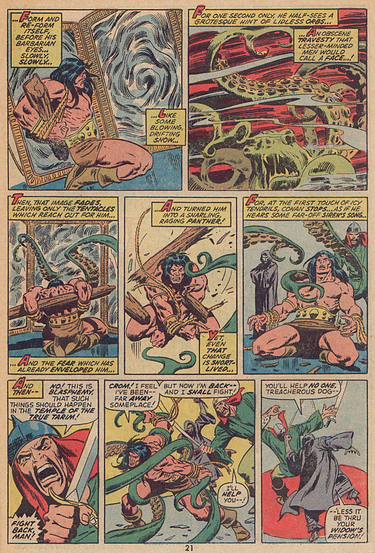 Read online Conan the Barbarian (1970) comic -  Issue #25 - 16
