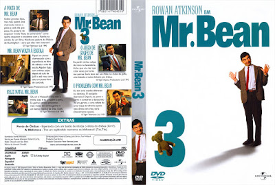 Série Mr. Bean 3º Temporada DVD Capa Série Mr. Bean 3º Temporada DVD Capa