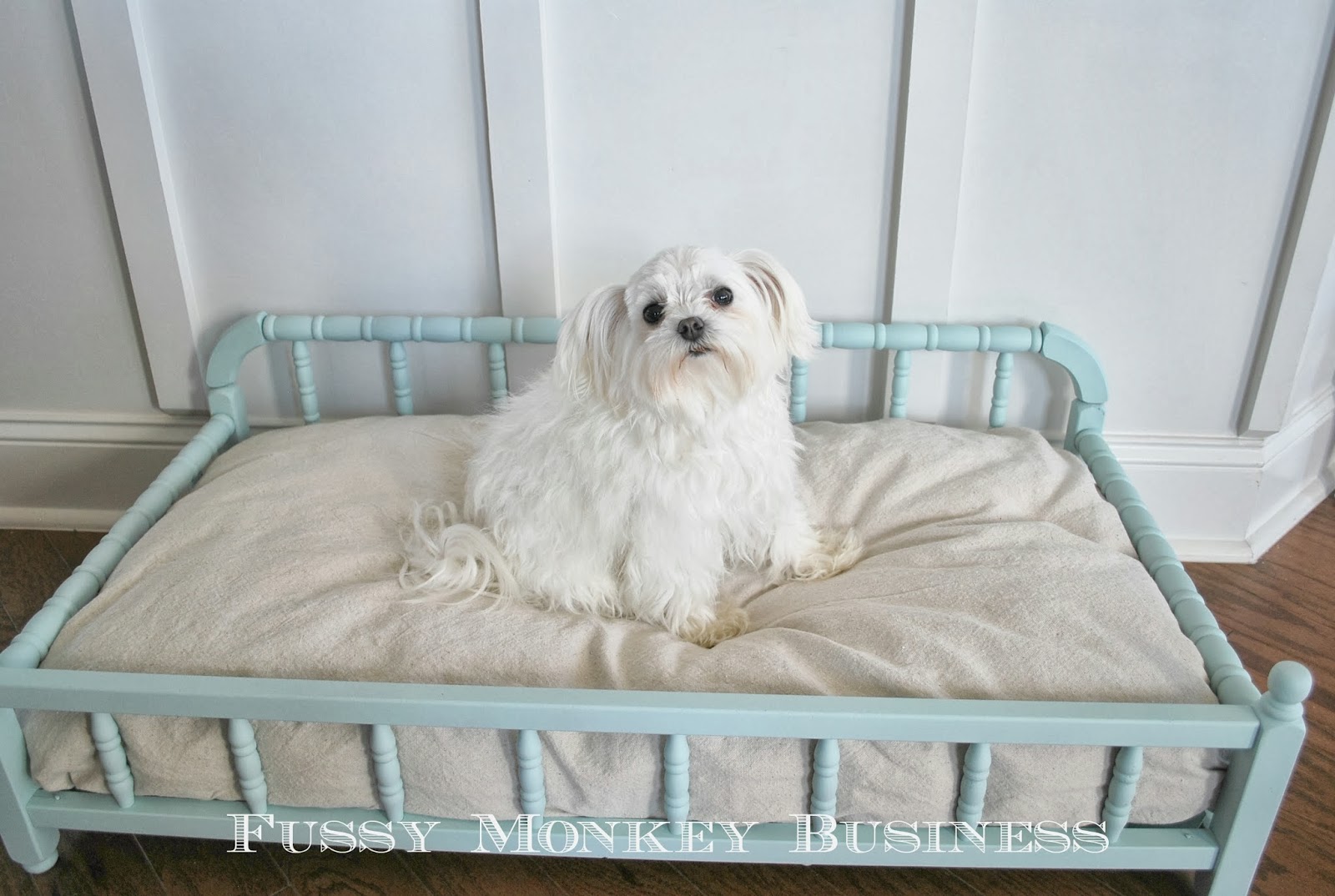 Wench Wisdom Changing Table Turned Dog Bed