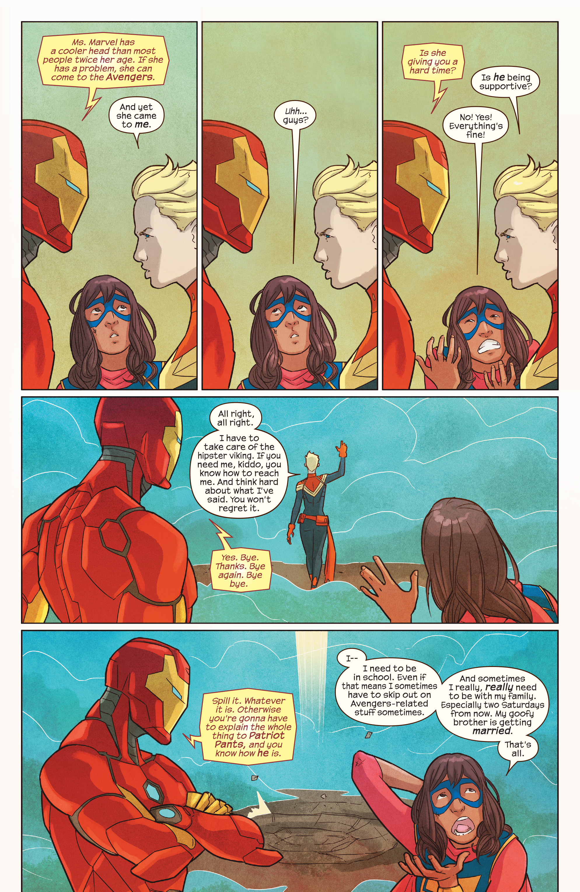 Read online Ms. Marvel (2016) comic -  Issue #6 - 18