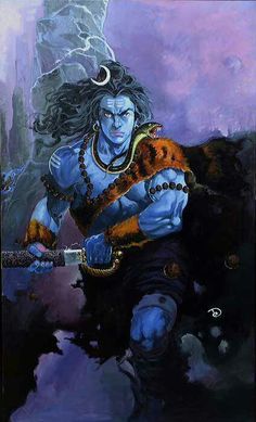 lord shiva angry