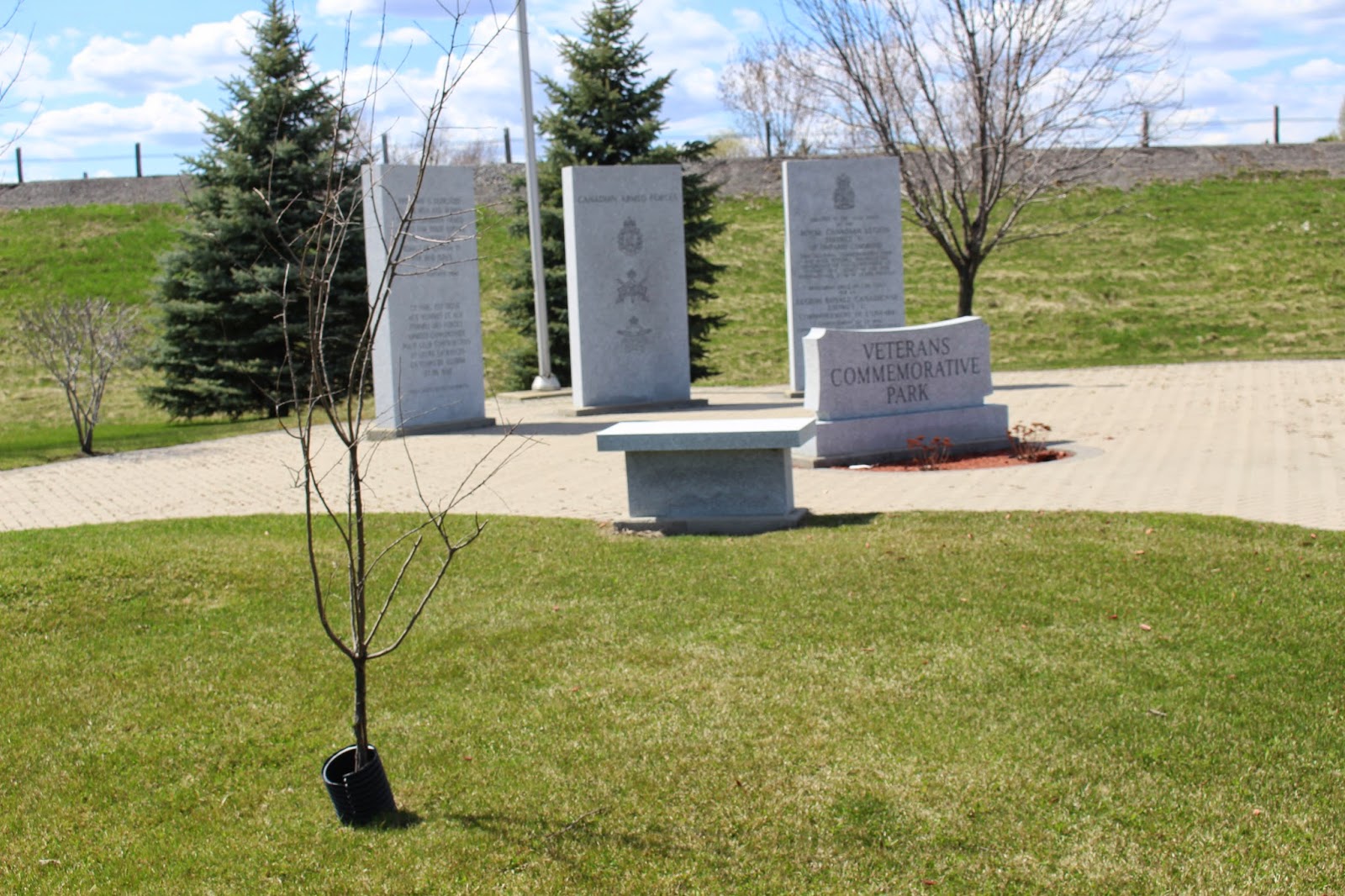 Memorials in Ottawa Veterans Commemorative Park