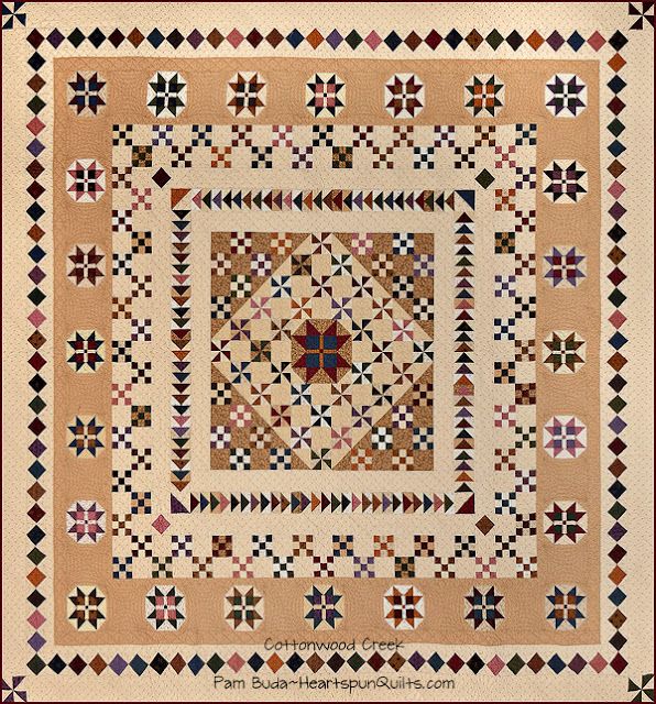 Heartspun Quilts Pam Buda Cottonwood Creek
