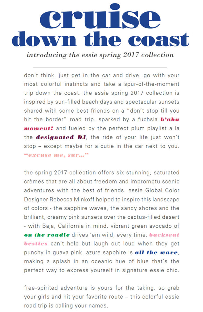 Stylish Nail Collection Essie Spring 2017