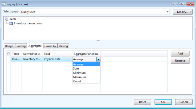 Fishing for Info about Dynamics AX: Aggregate, Group by, and Having ...