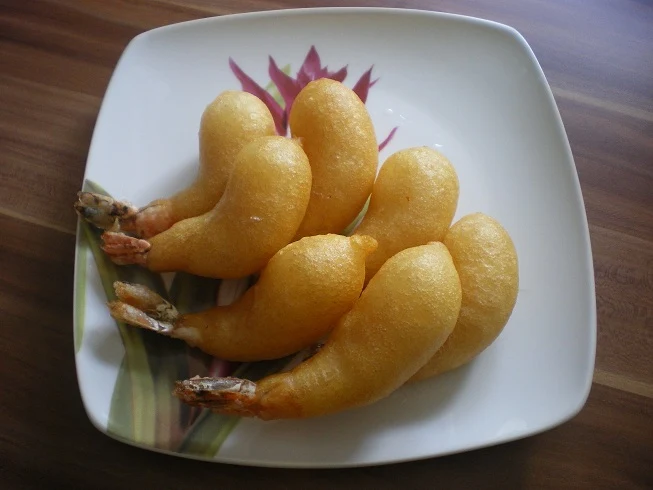 Beignets de crevettes à la mode