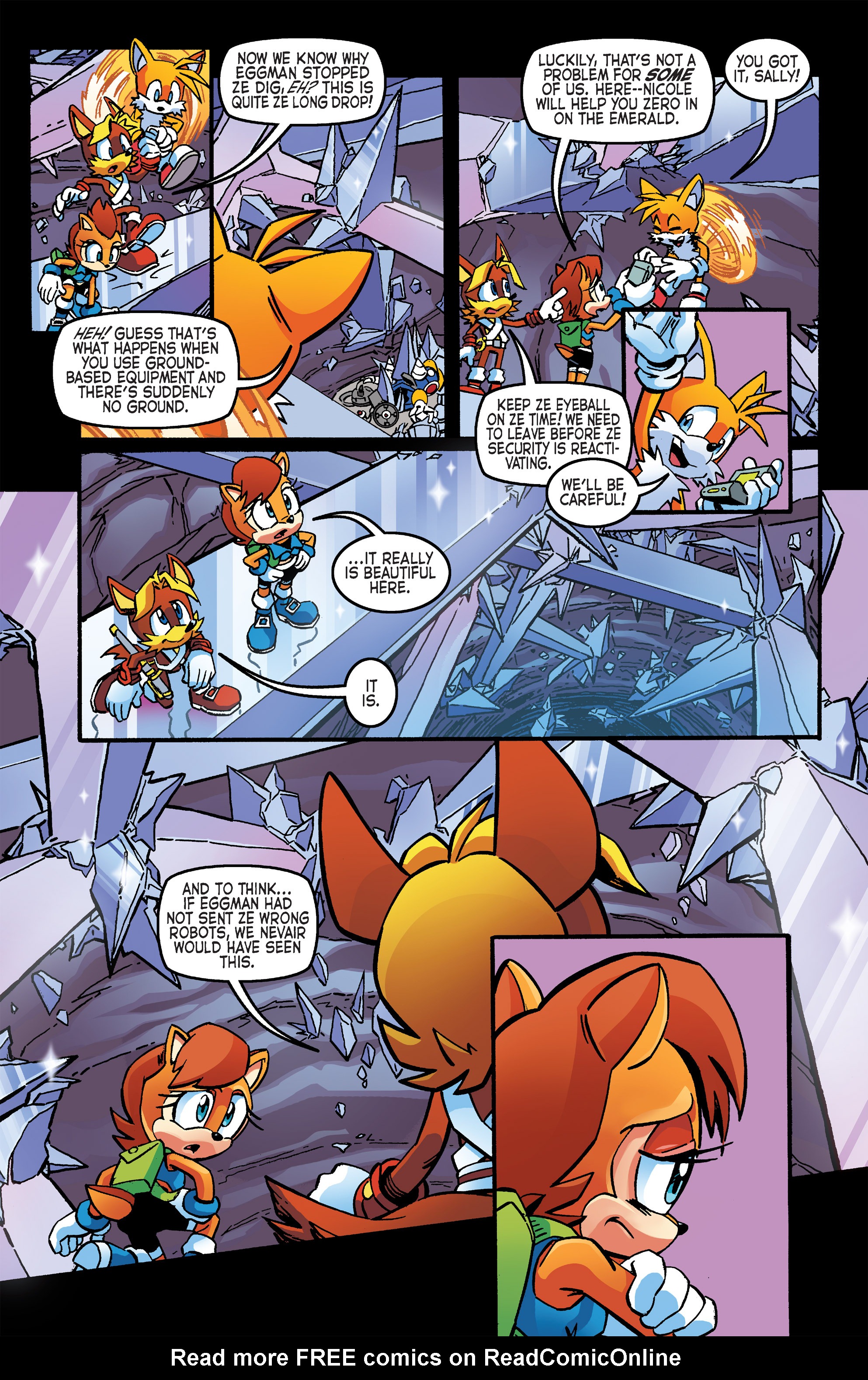 Read online Sonic The Hedgehog comic -  Issue #261 - 20