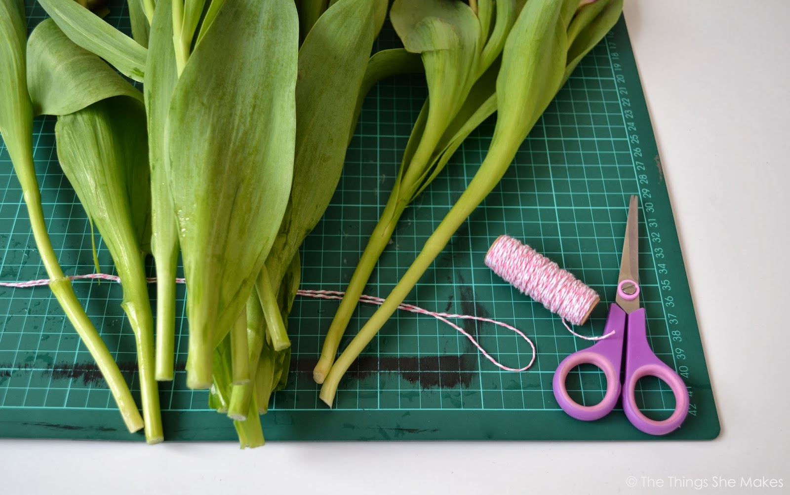 How to Wrap a Flower Bouquet The Things She Makes