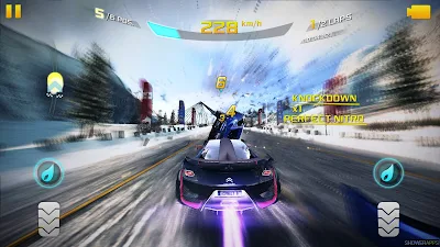 لعبة Asphalt 8 Airborne مهكرة للاندرويد