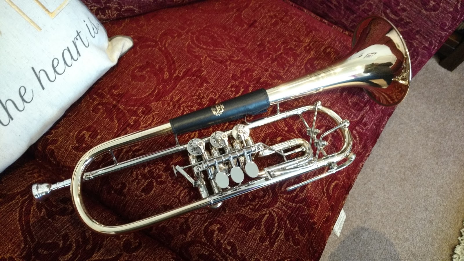 Ecalpemos Scherzer 8218W Rotary Valve Trumpet