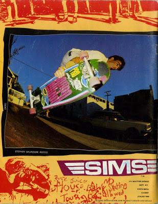Jeff’s Skateboard Page: Steve Rocco 1987