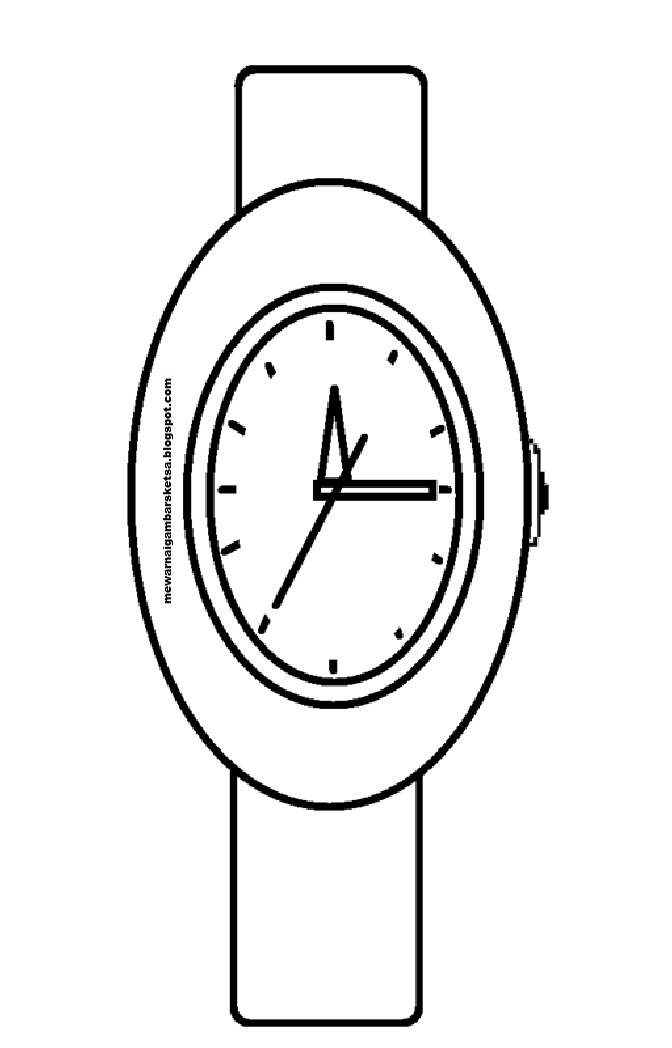 Mewarnai Gambar Jam Dinding | Mewarnai Gambar Mewarnai Gambar Jam Dinding | Mewarnai Gambar
