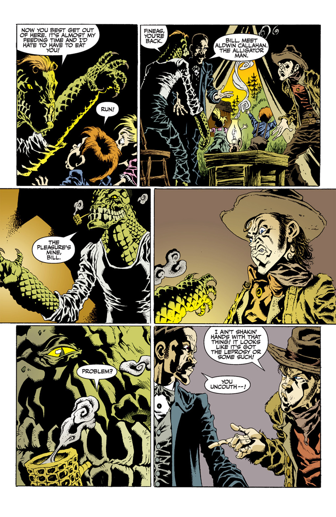 Read online Billy the Kid's Old Timey Oddities comic -  Issue # TPB - 15