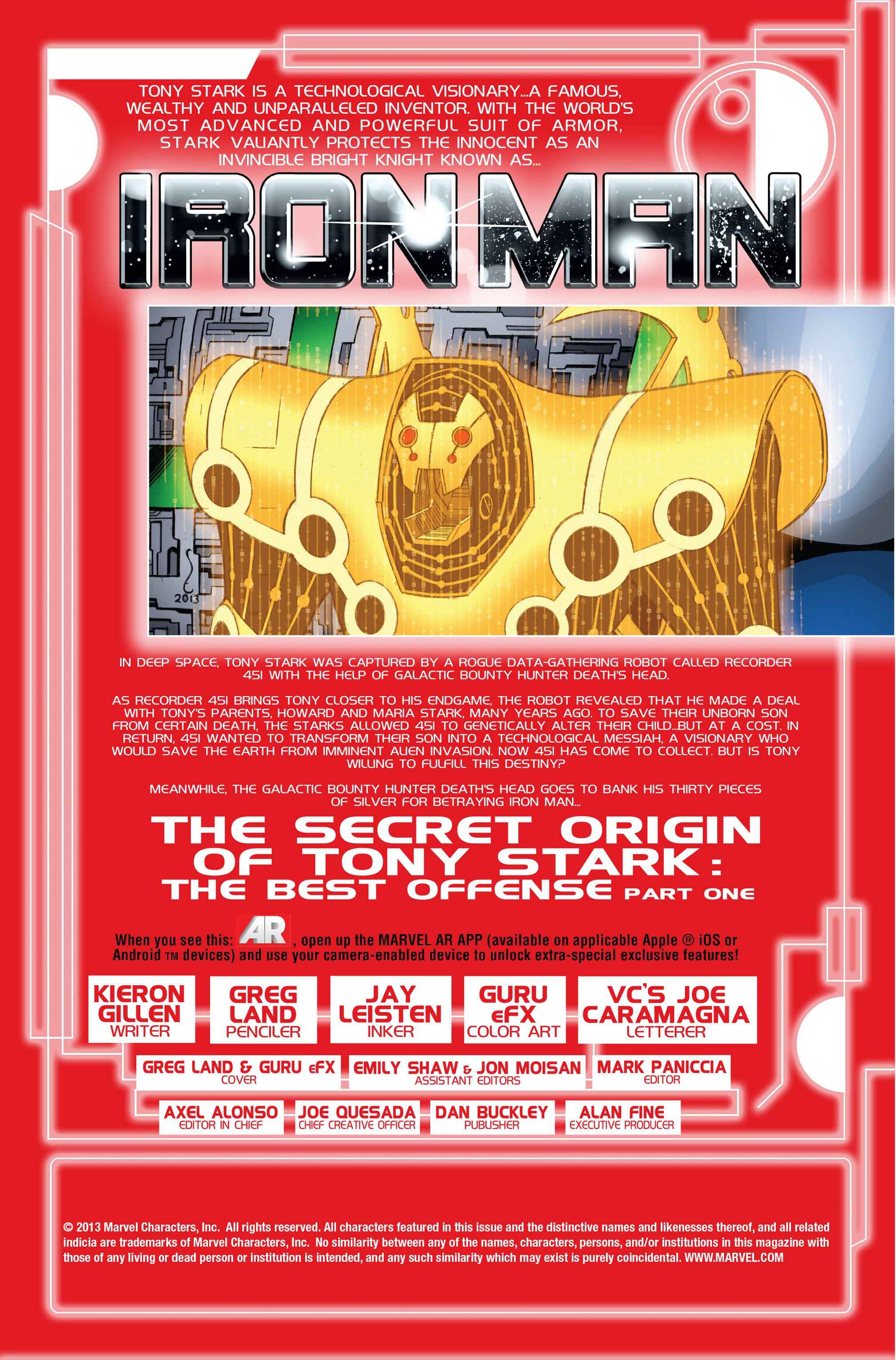 Read online Iron Man (2013) comic -  Issue #13 - 2