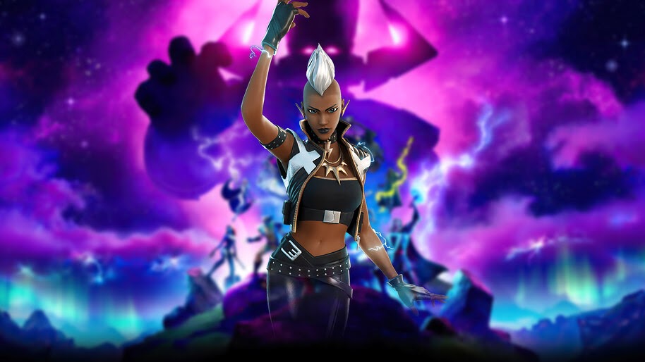 Fortnite, Storm, Punk, Marvel, 4K, #7.2576