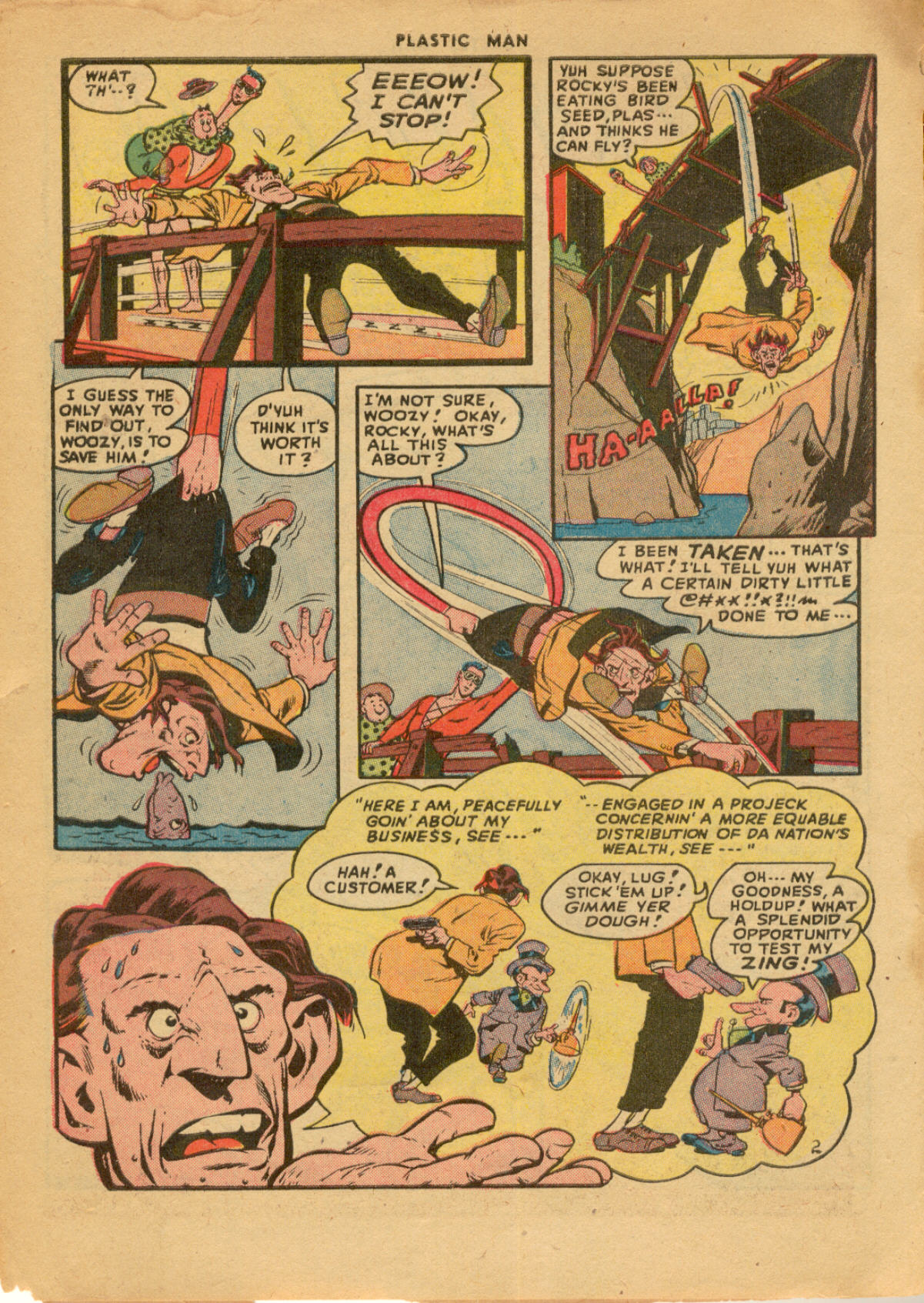 Read online Plastic Man (1943) comic -  Issue #9 - 4