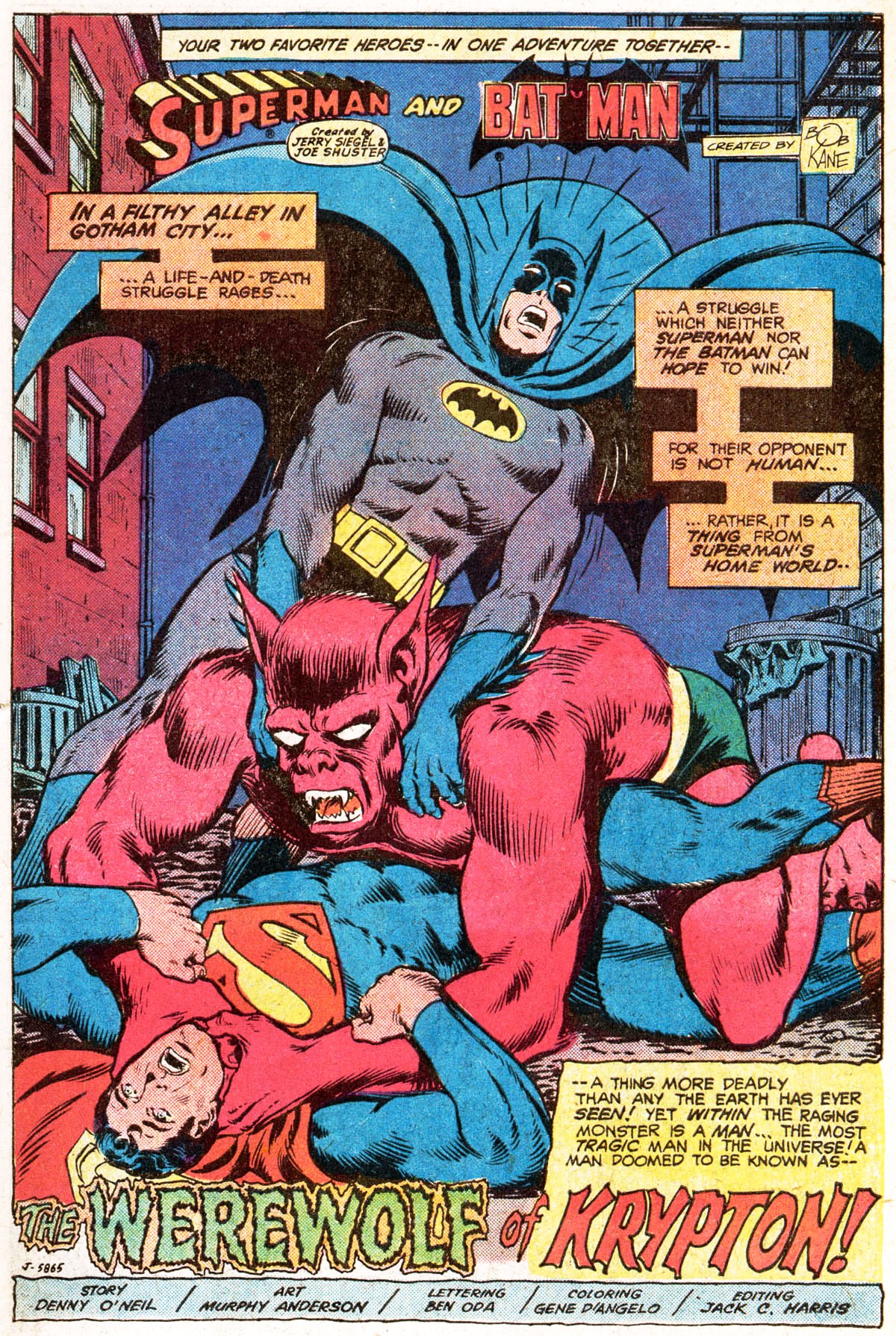 Read online World's Finest Comics comic -  Issue #256 - 4