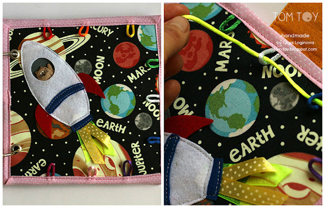 Little quiet books for Aya Handmade by TomToy
