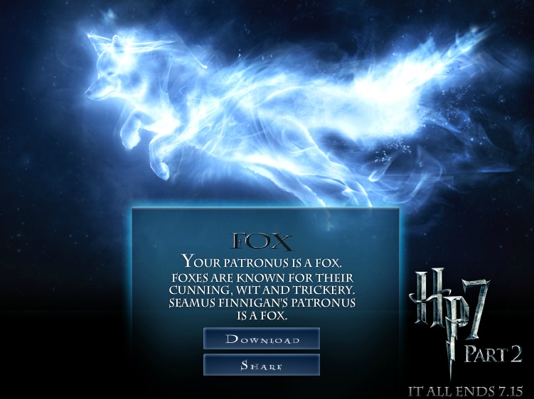Damicaye Blogger's Magazine What's Your Patronus (Happy Potter)