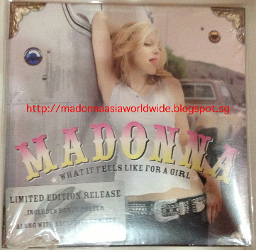 madonna cds collectibles worldwide asia network sealed gd bonus condition factory still poster