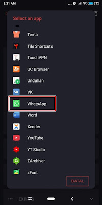 How to Add Whatsapp in Android Quick Settings 9