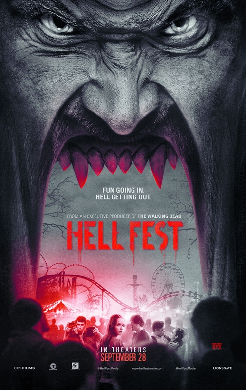 Hell Fest, Lionsgate, Horror Movie, Movie Review by Rawlins, 