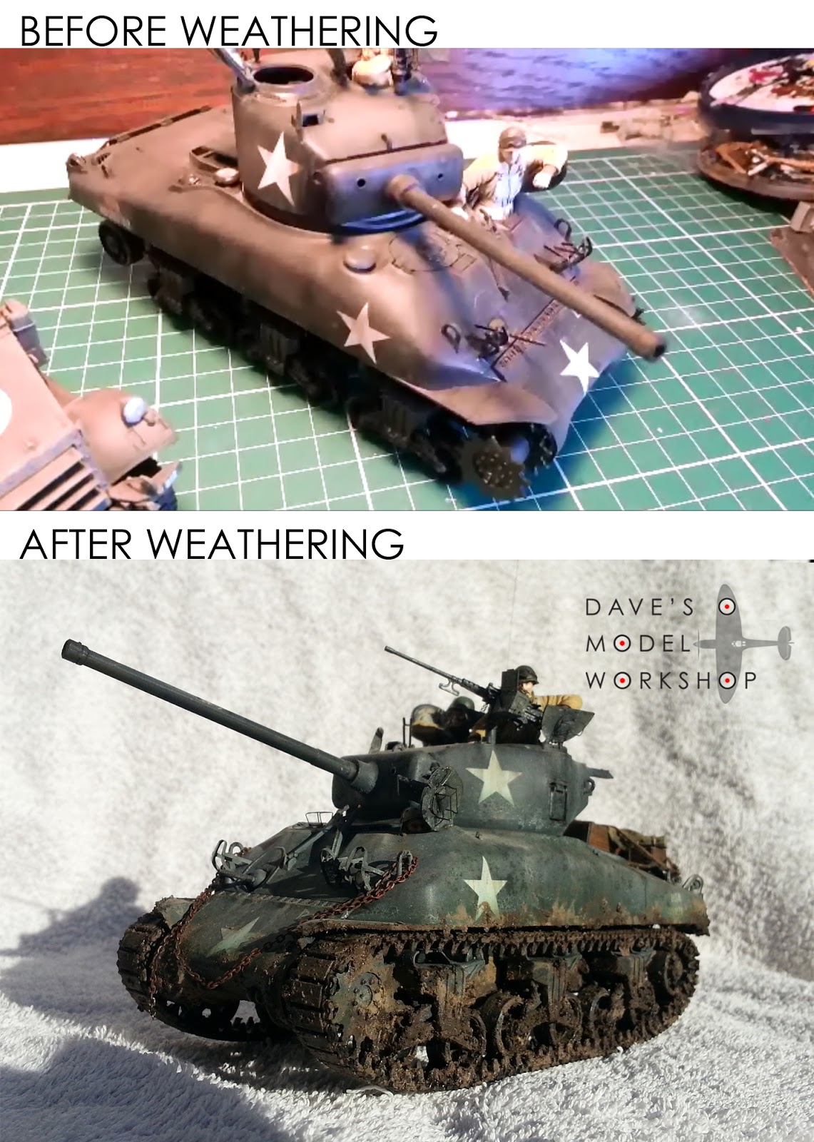 Dave's Model Video masterclass How to Weather Scale Models