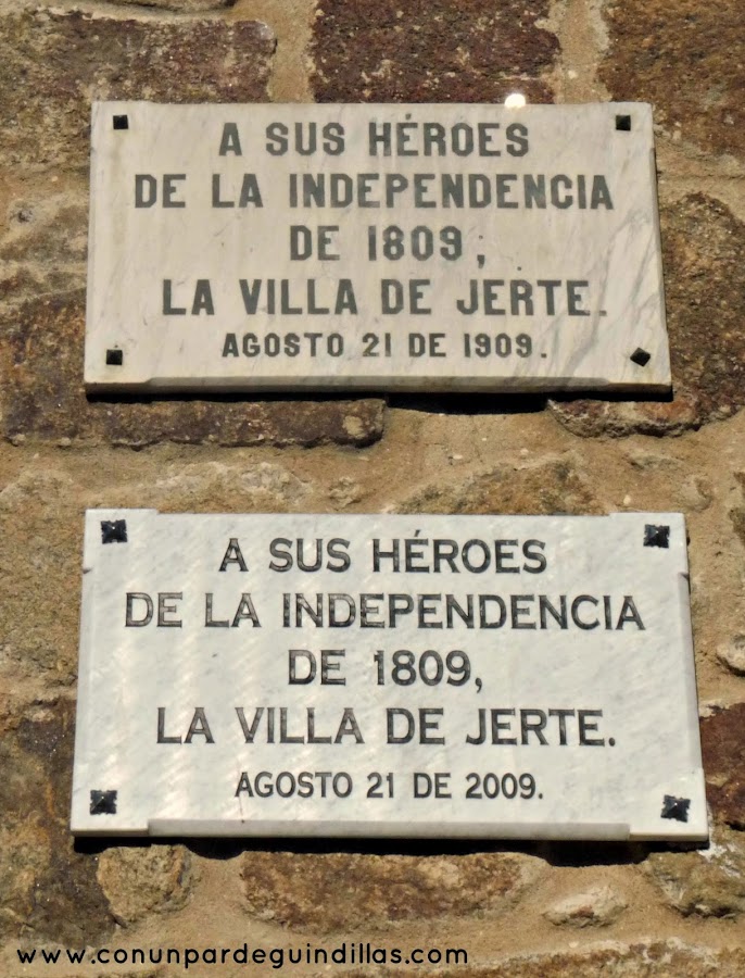 A los héroes de Jerte