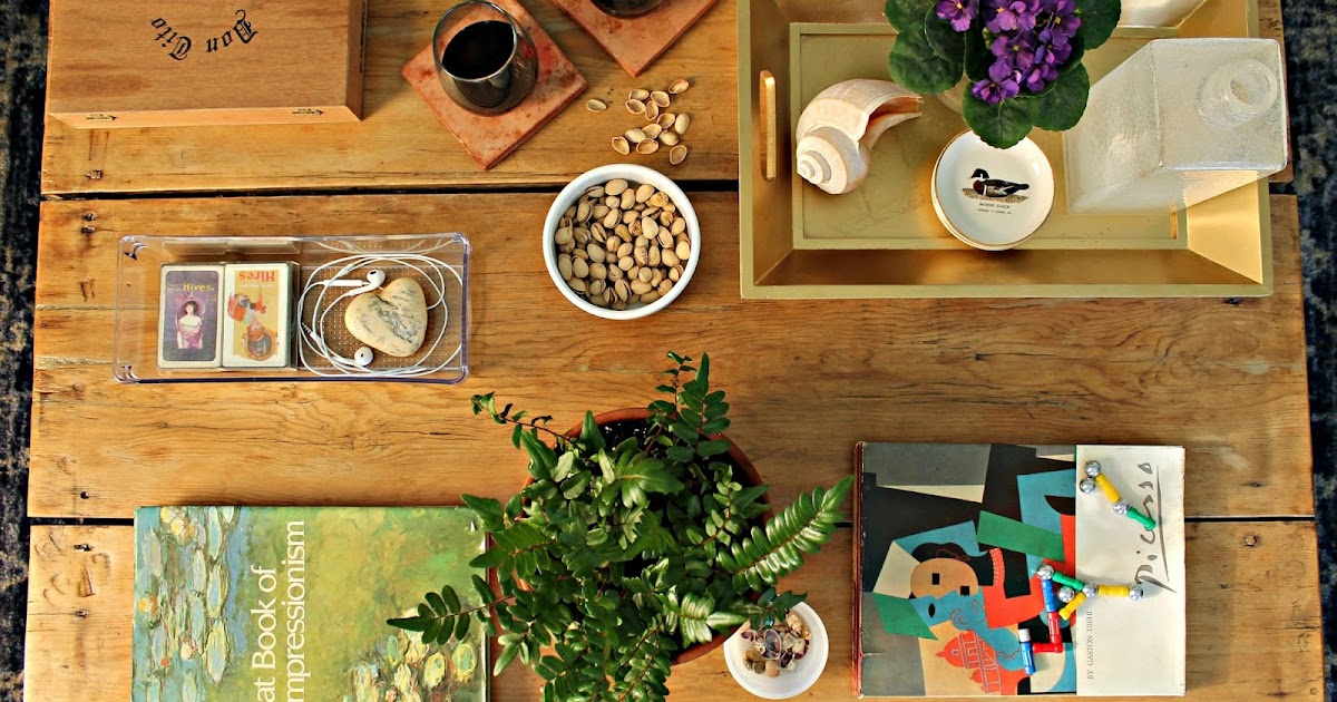 How to style a coffee table in 4 easy steps love my simple home