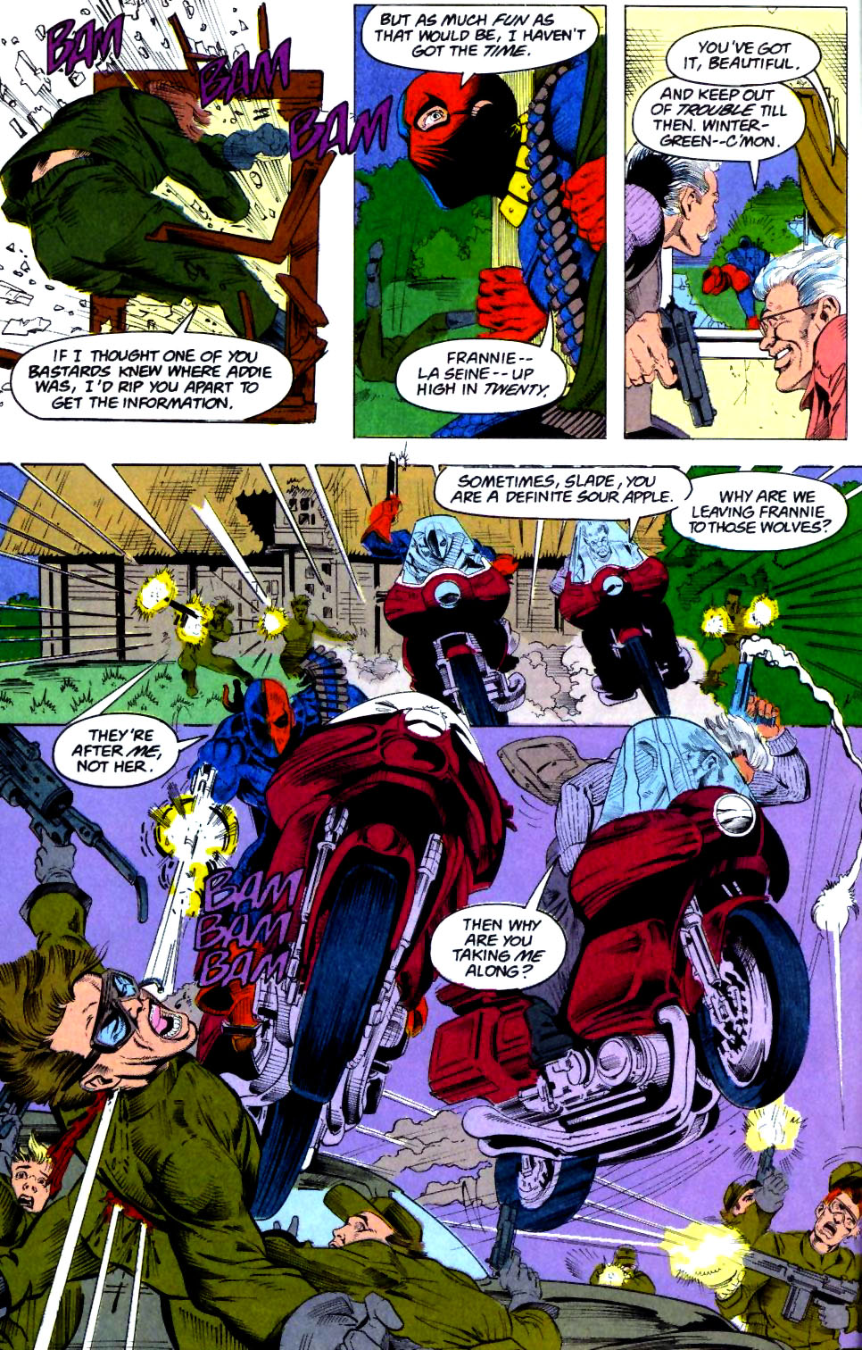 Read online Deathstroke (1991) comic -  Issue #28 - 7