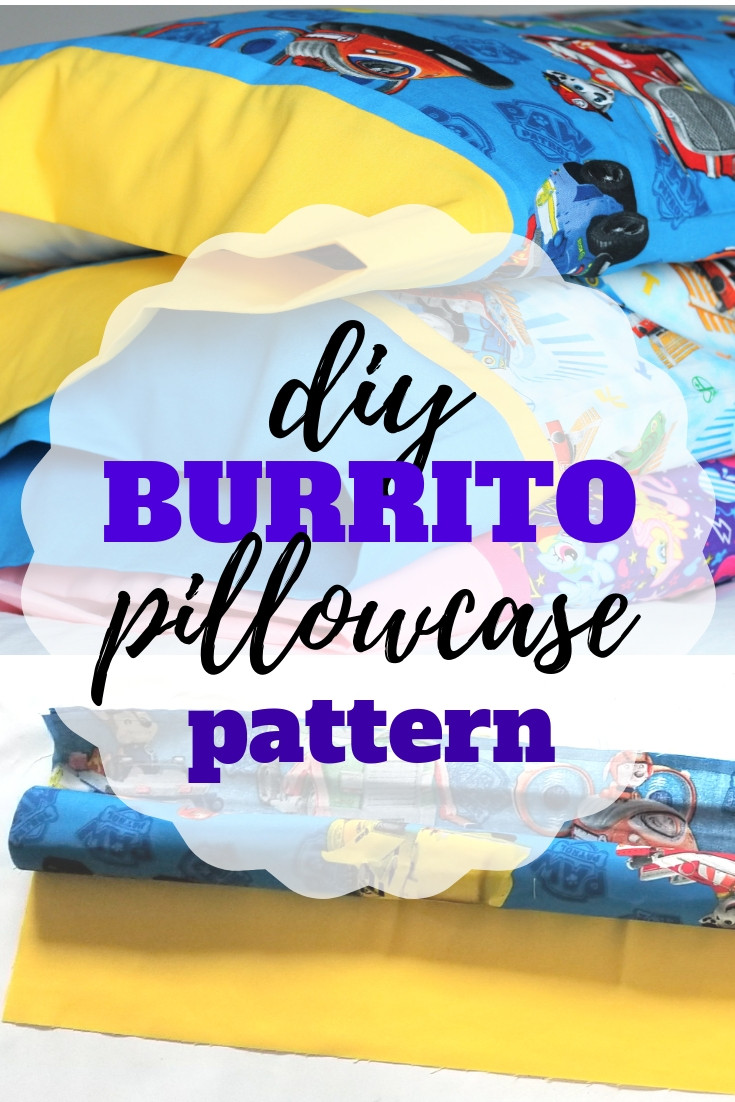 How to Sew a Pillowcase with the Burrito Method | Sew Simple Home