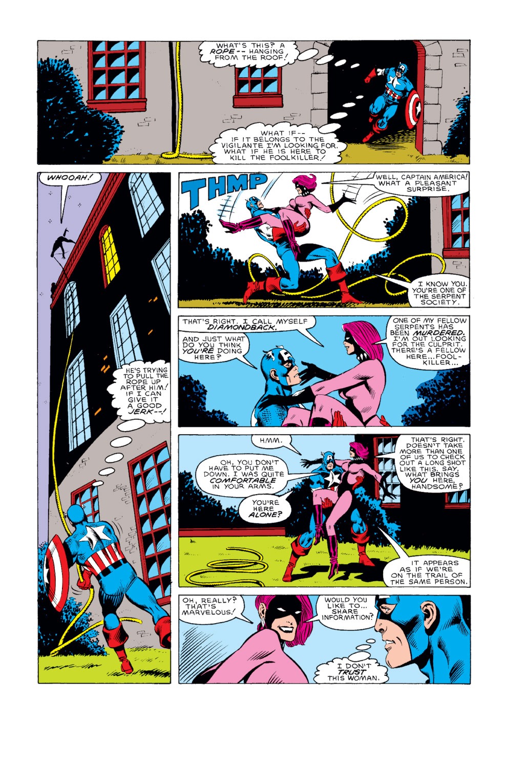 Read online Captain America (1968) comic -  Issue #319 - 12