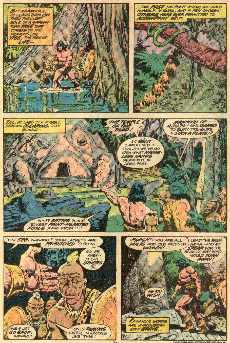 Read online Conan the Barbarian (1970) comic -  Issue #73 - 8