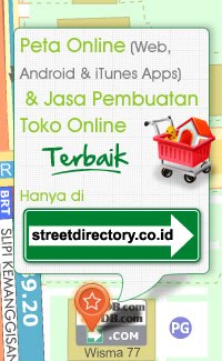 Peta Online (web, android&iTunes Apps)&Jasa Pembuatan Toko Online