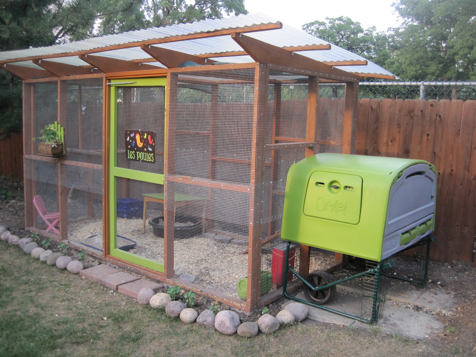 Chicks in The Suburbs The Chickens Have a Home!