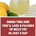 Drink This and You'll Lose 8 Pounds of Belly Fat in Just 3 Day