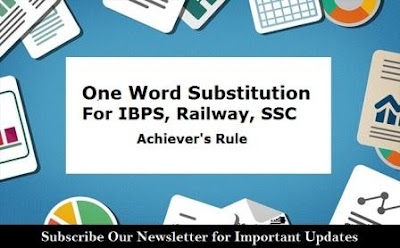 Expected One Word Substitution - Vocabulary Builder Expected One Word Substitution - Vocabulary Builder