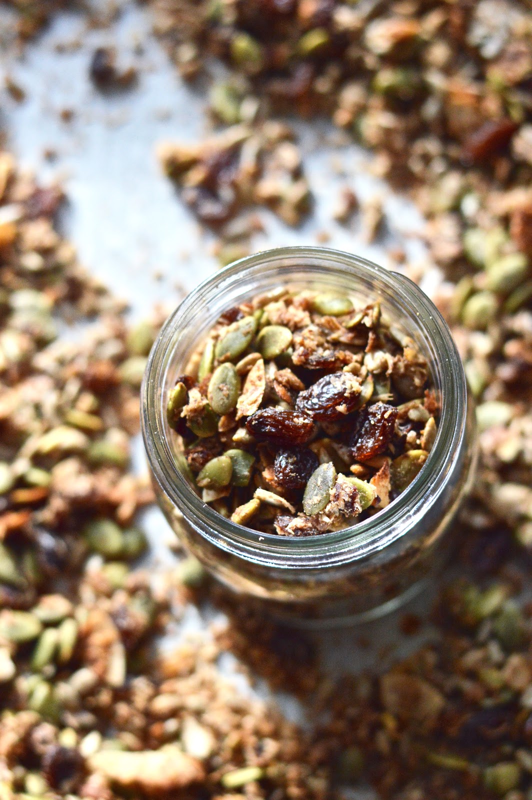 Pure and Simple Nourishment Slightly Sweet Grain Free Granola (Paleo