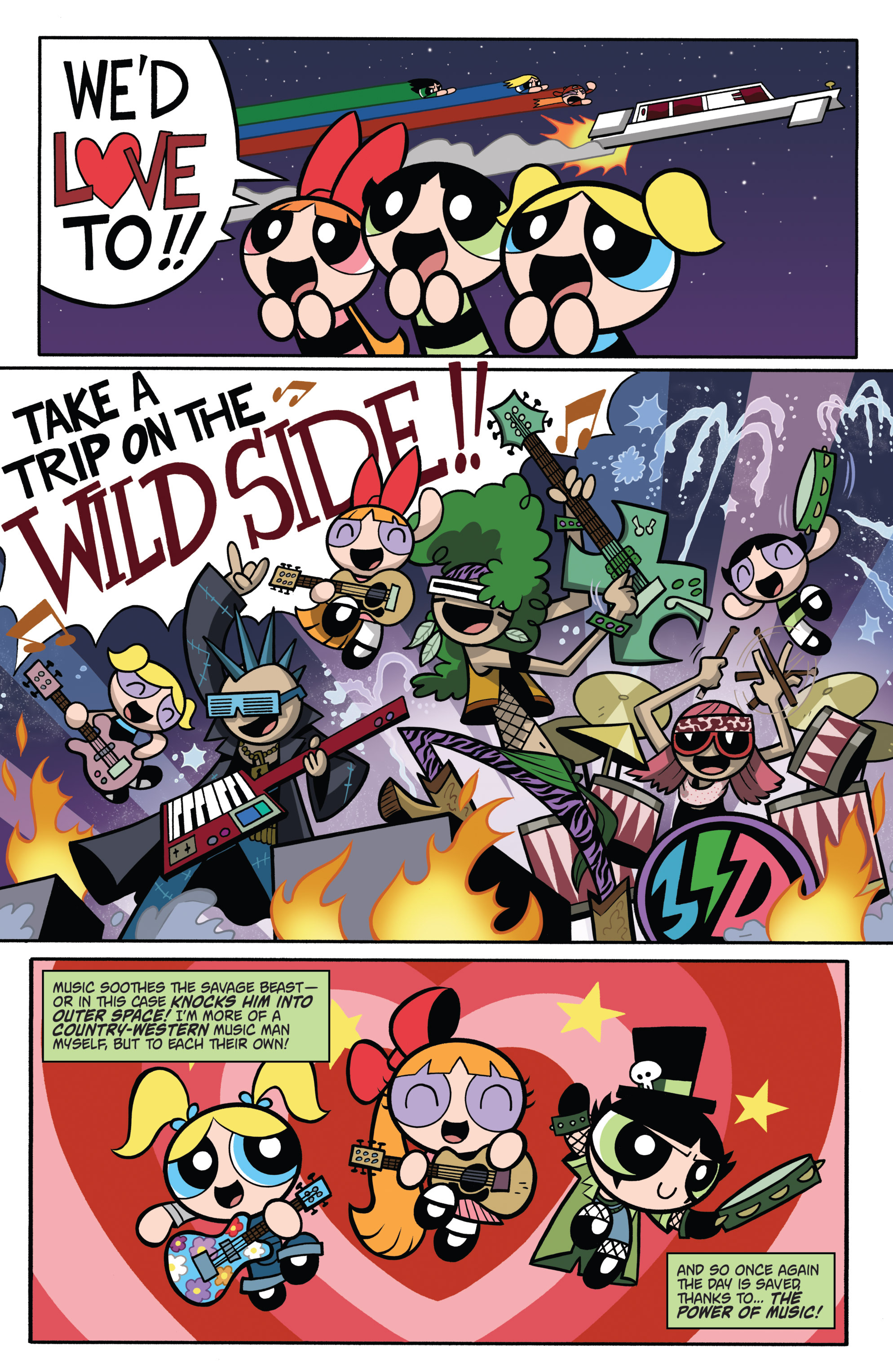 Read online Powerpuff Girls (2013) comic -  Issue #10 - 22