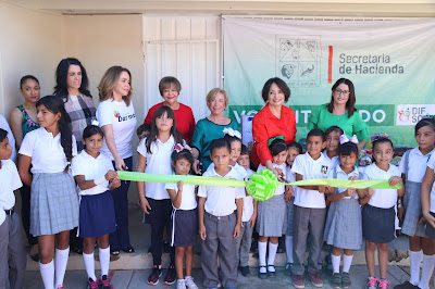 Inaugura Presidenta de DIF Sonora Ludoteca en Molino de Camou