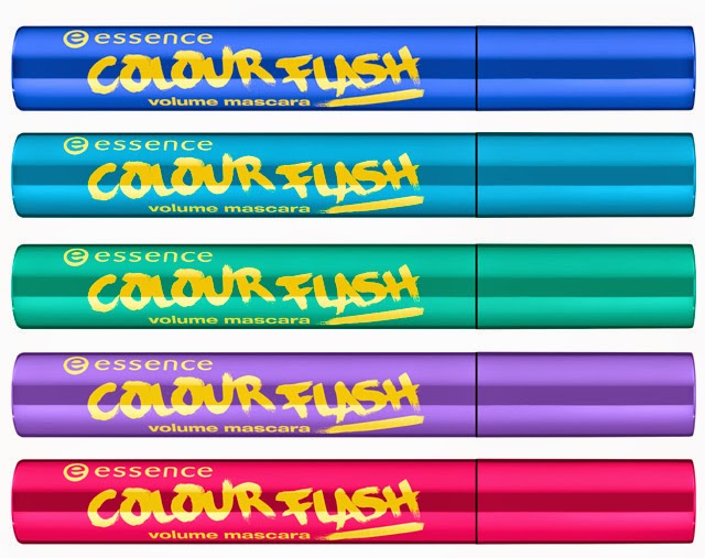essence colour flash mascara