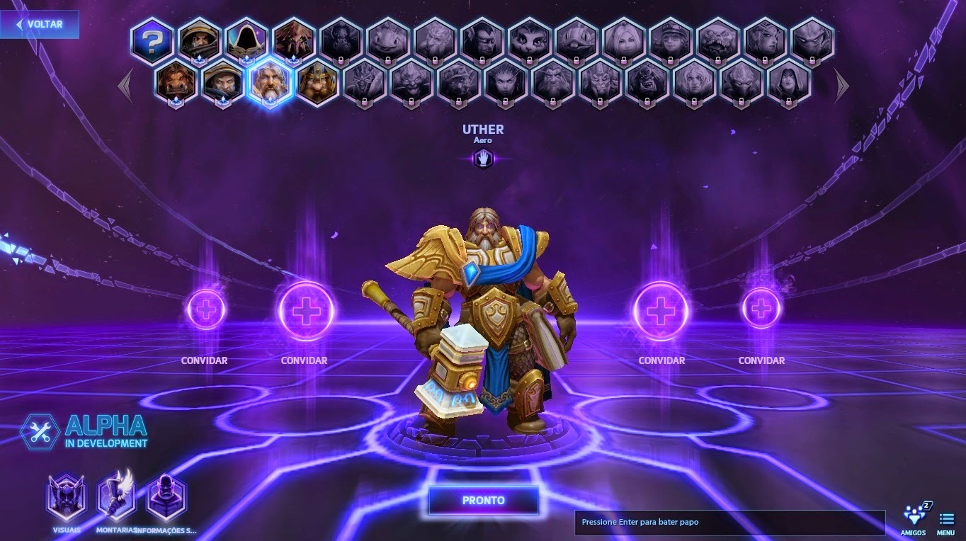 Jornadas Gamer: Heroes of the Storm: Personagens como Visuais