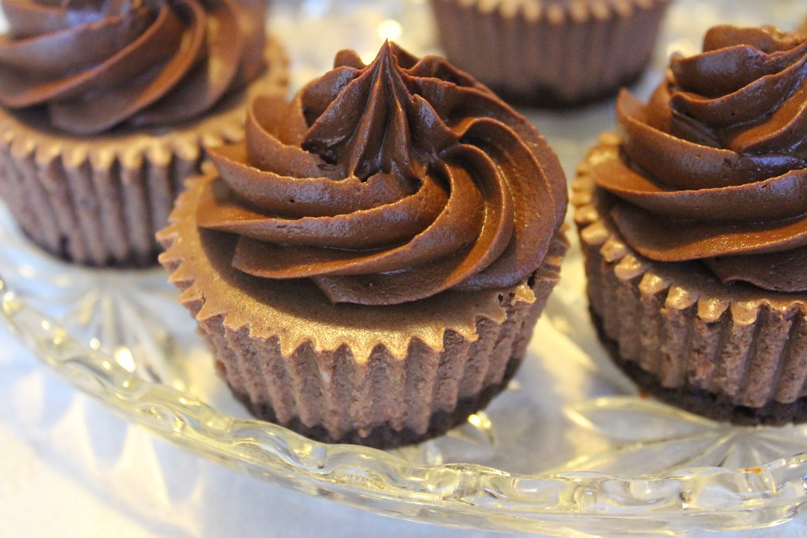 Blog as you Bake Chocolate Cheesecake Cupcakes