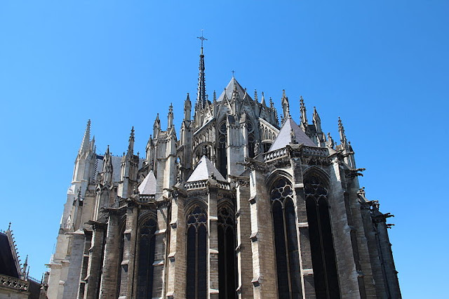 La cathédrale Notre Dame d'Amiens or Our Lady of Amiens is the largest and tallest cathedral in all of France. Photo: WikiMedia.org.
